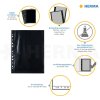 Fotophan-visible sleeves 20x30cm black 10 sleeves