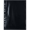 Fotophan-visible sleeves 20x30cm black 10 sleeves