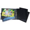 Fotophan-visible sleeves 20x30cm black 10 sleeves