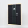 Effect Wooden Frame Profile 89 white 25x30 cm Museum Glass