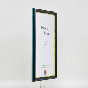 Effect Wooden Frame Profile 21 blue 25x35 cm Normal Glass