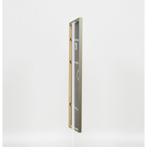 Effect solid wood frame profile 29 silver 25x35 cm Anti-reflective glass