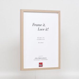 Effect wooden frame profile 35 light brown 25x35 cm normal glass + spacer