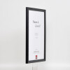 Effect wooden frame profile 2070 anti-reflective glass 25x35 cm black