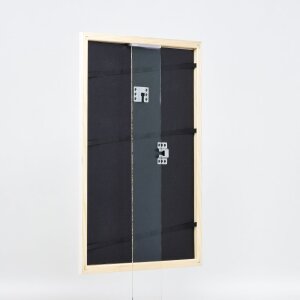 Effect Wooden Frame Profile 32 white 25x35 cm Museum Glass