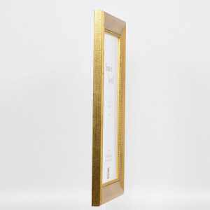 Effect wooden frame profile 95 gold 25x35 cm normal glass