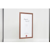 Effect wooden frame profile 38 brown 25x50 cm anti-reflex glass