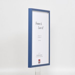 Effect wooden frame profile 35 blue 25x50 cm normal glass + spacer