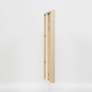 Effect wooden frame profile 35 light brown 25x50 cm normal glass + spacer