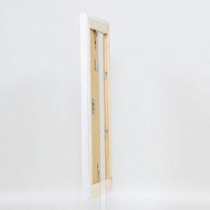 Effect Solid Wood Picture Frame 2240 white 25x50 cm Anti-reflective glass