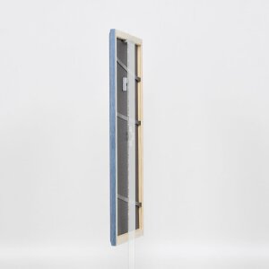 Effect Wooden Frame Profile 32 grey-blue 25x50 cm Museum Glass