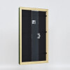 Effect Wooden Frame Profile 21 green 25x50 cm Museum Glass