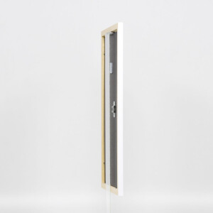 Effect wooden frame profile 2210 white 25x60 cm anti-reflective glass