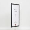 Effect wooden frame profile 38 grey 25x60 cm anti-reflective glass