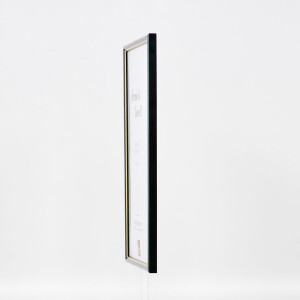 Effect wooden frame profile 23 blue 25x60 cm Anti-reflective glass