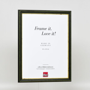 Effect Wooden Frame Profile 21 green 25x60 cm Normal Glass