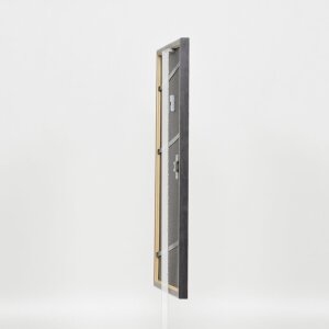 Effect solid wood frame Profile 25 grey 25x60 cm Anti-reflective glass