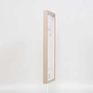 Effect wooden frame profile 35 light brown 25x60 cm normal glass + spacer