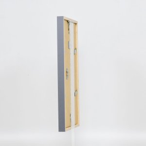 Effect wooden frame profile 35 anthracite 25x60 cm normal glass + spacer