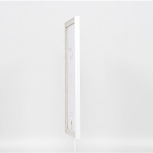 Effect wooden frame profile 2070 acrylic glass 25x60 cm white