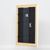 Effect solid wood frame Profile 30 white 25x80 cm Anti-reflective glass