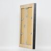 Effect solid wood frame profile 28 gold 25x80 cm Anti-reflective glass