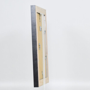 Effect solid wood frame profile 28 silver 25x80 cm Acrylic glass