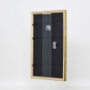 Effect wooden frame profile 2070 anti-reflective glass 27x48 cm gold