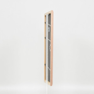 Effect wooden frame profile 32 light brown 27x48 cm museum glass