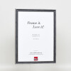 Effect wooden frame profile 38 grey 28x35 cm acrylic glass