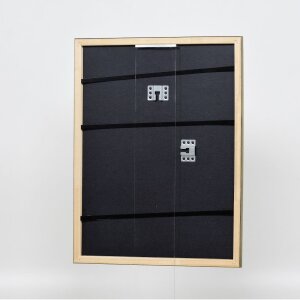 Effect wooden frame profile 2070 anti-reflective glass 28x35 cm gold