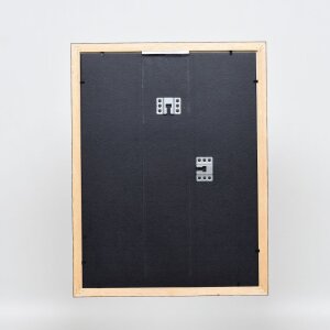 Effect wooden frame profile 2210 dark brown 28x35 cm museum glass