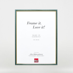 Effect wooden frame profile 23 blue 29,7x42 cm Anti-reflective glass