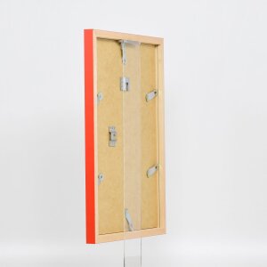 Wooden frame Top Cube 29,7x42 cm red museum glass