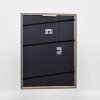 Effect solid wood frame Profile 25 grey 30x30 cm Anti-reflective glass