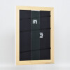 Effect solid wood frame Profile 30 white 30x30 cm Anti-reflective glass