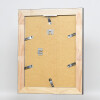 Effect solid wood frame profile 28 silver 30x30 cm Clear glass