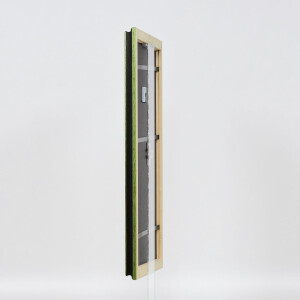 Effect Wooden Frame Profile 21 green 30x40 cm Normal Glass