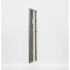 Effect solid wood frame profile 29 silver 30x40 cm Anti-reflective glass