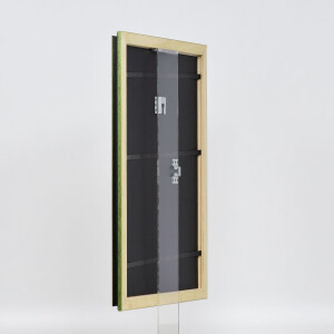 Effect wooden frame profile 21 green 30x40 cm anti-reflex glass