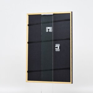 Effect wooden frame profile 23 light brown 30x40 cm Museum glass