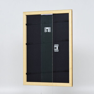 Effect Wooden Frame Profile 21 nut brown 30x45 cm Museum Glass