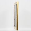 Effect wooden frame profile 95 gold 30,5x91,5 cm Anti-reflective glass