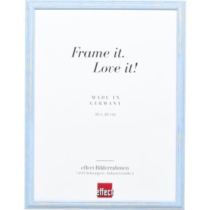 Effect wooden frame profile 32 blue 30,5x91,5 cm museum...