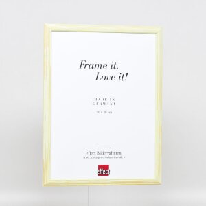 Effect wooden frame profile 32 green 30,5x91,5 cm museum glass