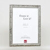 Effect wooden frame profile 94 silver 35x100 cm normal glass