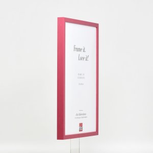 Effect Wooden Frame Profile 35 red 35x50 cm Normal Glass