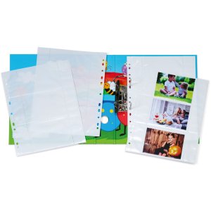 HERMA 10 photo sleeves  9x13cm horizontal white