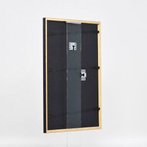 Effect wooden frame profile 23 nut brown 35x50 cm Anti-reflective glass