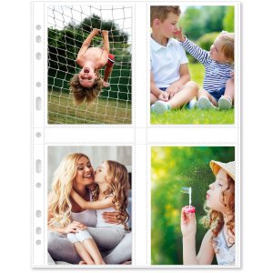 HERMA 10 photo sleeves 9x13cm vertical